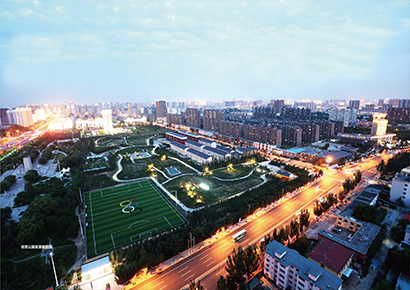 内蒙古呼和浩特市佳地公园景观项目